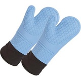 Franz-Mensch "HYGOSTAR Silikon-Handschuh \"HEATTEC\", hellblau"