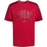 adidas Club T-Shirt 2023 Rot Herren Gr. M