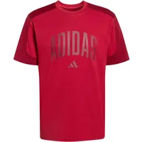 adidas Club T-Shirt 2023 Rot Herren Gr. M