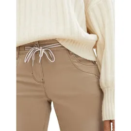 Tom Tailor Tapered Relaxed Hosen Dark Sepia 42 28