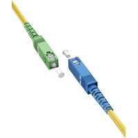 Goobay 59664 Glasfaserkabel (FTTH) (OS2) Simplex/SC APC (8°) Stecker