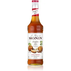 Monin Le Sirop Pumpkin Spice Sirup zur Zubereitung von Getränken Geschmack Pumpkin Spice 700 ml