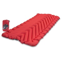 Klymit Insulated Static V Luxe Sleeping Pad, Red, One Size