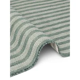 Ted Baker Linley Wendeteppich 120 x 170 cm Grün/Weiß