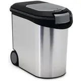 Curver Tierfutterbehälter 12 kg 35 L Silber