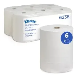 fampro tissue germany gmbh Rollenhandtücher Ultra 2-lagig 6 x 180 m