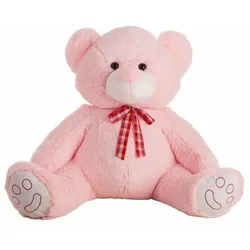 Plüschbär Evy, Rosa, 50 cm – Kuscheliger Spielgefährte