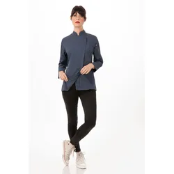 Chef Works® HARTFORD Damenkochjacke der Essential Collection - COOL VENT BCWLZ005 Blau XS