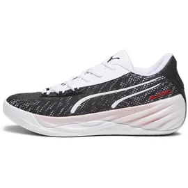 Puma All-Pro Nitro Basketballschuhe 02 - PUMA black/PUMA white/lime squeeze 42