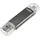 Hama FlashPen Laeta Twin 64 GB grau USB 2.0 00123926