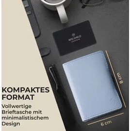 slimpuro Geldbörse unisex Portemonnaie blau
