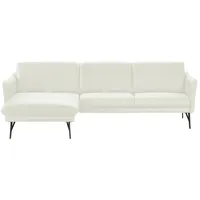 himolla Ecksofa Leder  1928 , weiß , Maße (cm): B: 280 H: 83 T: 175.0