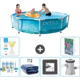 Frame Pool Rund - 305x76 Cm - 7-teilig  S59