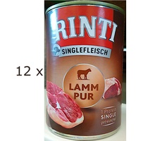 Rinti Singlefleisch Lamm Pur Nassfutter