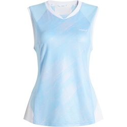 Badminton T-Shirt Damen 900 blau, blau, XS