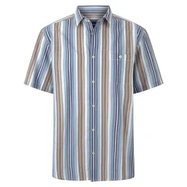 Babista Kurzarmhemd Blau XL
