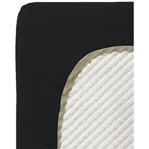 FLEURESSE Jenny C 001115 Single-Jersey 180 x 200 - 200 x 200 cm  schwarz