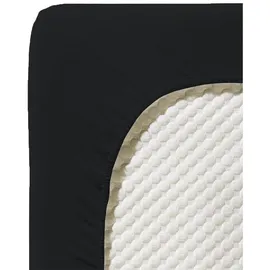 FLEURESSE Jenny C 001115 Single-Jersey 180 x 200 - 200 x 200 cm  schwarz