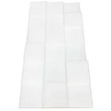 Silenti Akustikpaneel CubeLevel  (Weiß, 100 cm x 50 cm x 80 mm, 100 % Polyester)