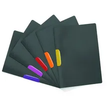 Durable Klemmmappe A4 Schwarz 5 St.