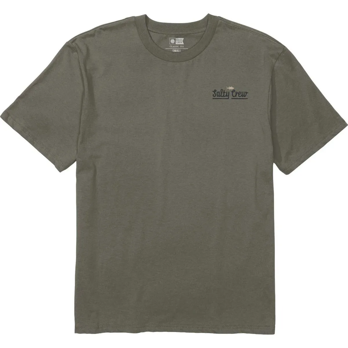 Salty Crew Border Fill Classic Tee dusty olive (DOL) S