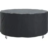 vidaXL Gartenmöbelabdeckung 200 x 200 x 85 cm Schwarz