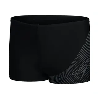 Speedo Badehose Medley Logo Aquashort, Schwarz, 13-14 Jahre / 13-14 Jahre