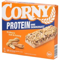 CORNY Müsliriegel Erdnuss süß & salzig 100 g