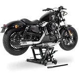 ConStands - Motorrad-Hebebühne für Yamaha XVS 650/ A Drag Star Classic, XVS 125/250/650 Drag Star, XVS 950/1300 A Midnight Star, XVZ 1300 A Royal Star, YBR 125/Custom Hydraulisch Sicherung Schwarz