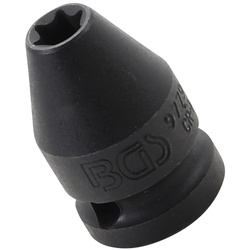 BGS 9779-10 Impact Nuss / Krafteinsatz E-Profil SW E10 Antrieb 12,5mm (1/2") für Schlagschrauber geeignet