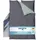 Setex Wendebettwäsche Meliert Grau/Grün 155 x 220 cm + 80 x 80 cm