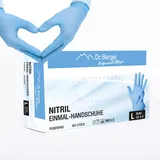 Dr. Berger Nitril Einmalhandschuhe latex- und puderfrei Blau Gr. L 100 St