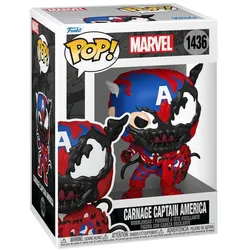 Funko - POP! - Marvel: Carnageized - Captain America Vinyl