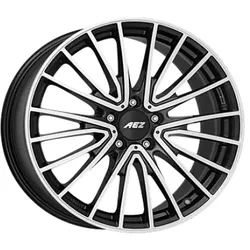 AEZ Berlin Dark Black Polished 8.5x18 ET 52 5/112 Alufelge Schwarz