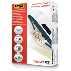 Fellowes Laminierfolie 86 x 54 mm, Kreditkarte 125 micron gl?nzend 100 St. 5306302