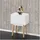 Mendler Nachtschrank Malmö T271 59 x 40 x 30 cm Weiß