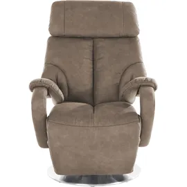 sit&more TV-Sessel Invito Kunstleder 80 x 115 x 80 cm Braun mit Motor und Aufstehhilfe