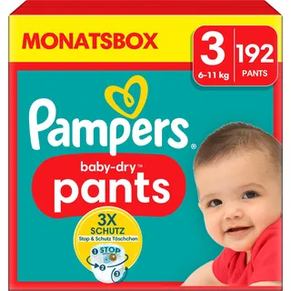 Pampers Pants Größe 3 (6-11kg) 192 Stück