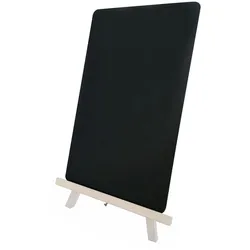 Hendi Kreidetafel aus MDF mit Holzstaffelei