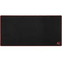 NanoRS RS173 Gaming-Schreibtischunterlage 120x60cm, Gaming Mauspad XXL, Rutschfester Boden, Glatte Oberfläche, Gekantete Kanten, Schwarz