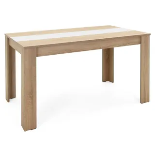 Roller Esstisch NIKLAS - braun