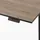 Yaasa Schreibtisch Desk Essential 120 x 80 cm Eiche dunkel/Schwarz