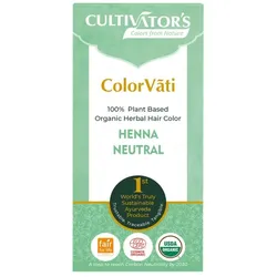 Cultivators Organic Pflanzenhaarfarbe - Neutral Henna