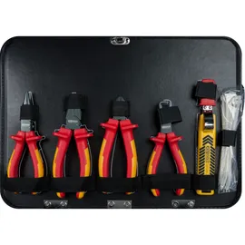 KS Tools Elektriker-Werkzeugkoffer 128-tlg. grau