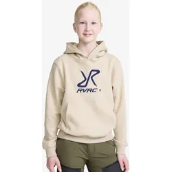 RVRC Hoodie Teens Oatmeal/Navy, Größe:146 - Kinder & Teens > Oberteile > Hoodies - Beige
