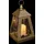 Atmosphera Laterne 32 x 17 cm Metall Gold