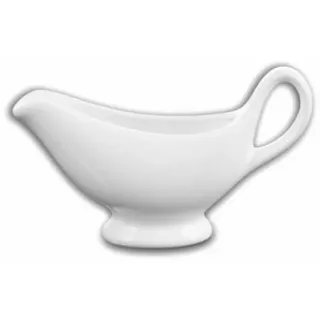 Wilmax England Geschirr-Set, Porzellan Sauciere – Hochwertiges Porzellan, 75 ml