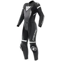 Dainese Fulminea Damen Lederkombi schwarz, 40