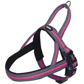 Nobby Norwegergeschirr Variado, pink B: 40/45mm, L: 54cm + 68-85cm, 1 Stück