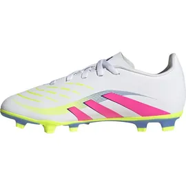 adidas Predator Club FG/MG Fußballschuh rosa|weiß|gelb 33 - 33